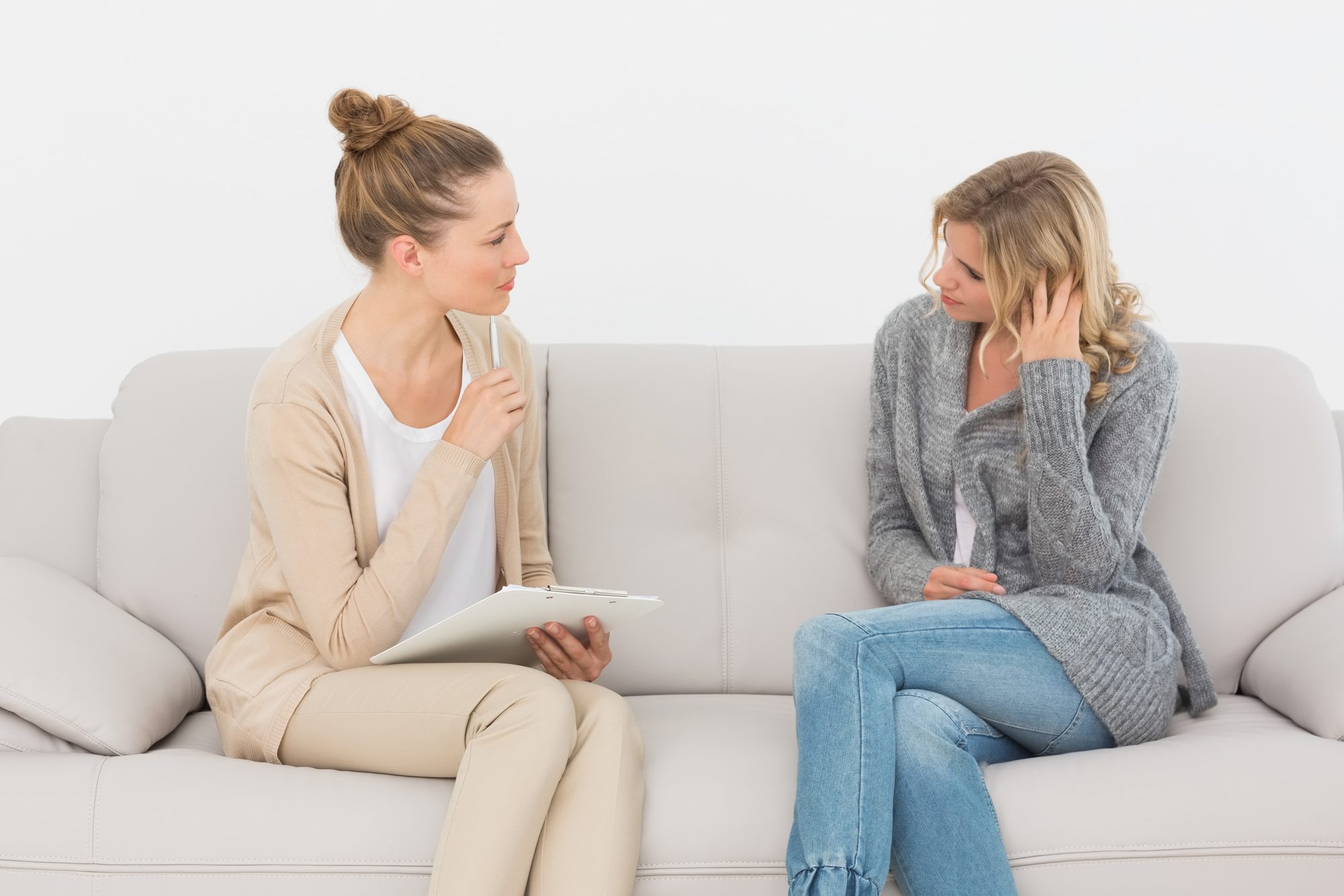 Talking therapy to naturally help depression