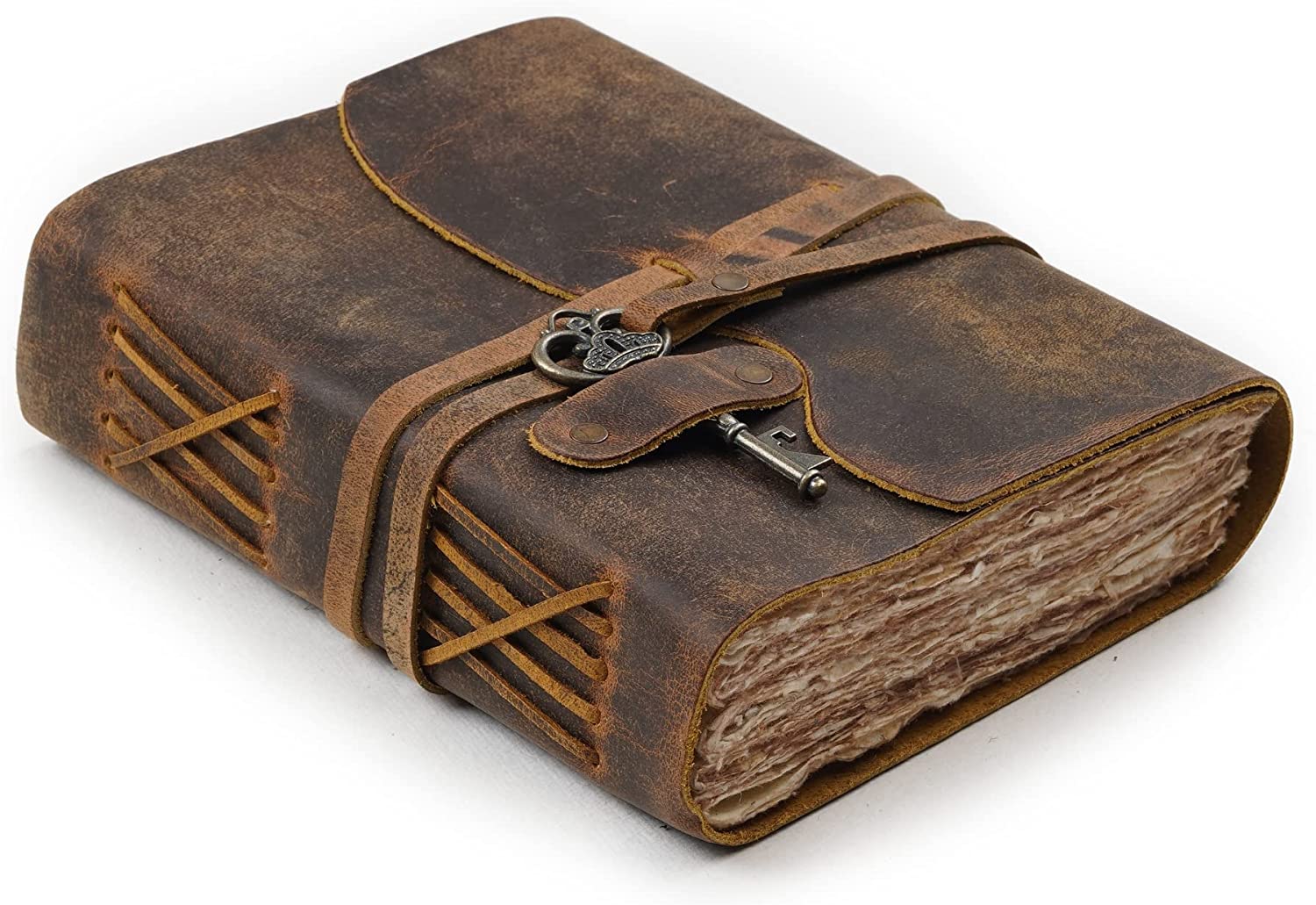 Leather bound gratitude journal