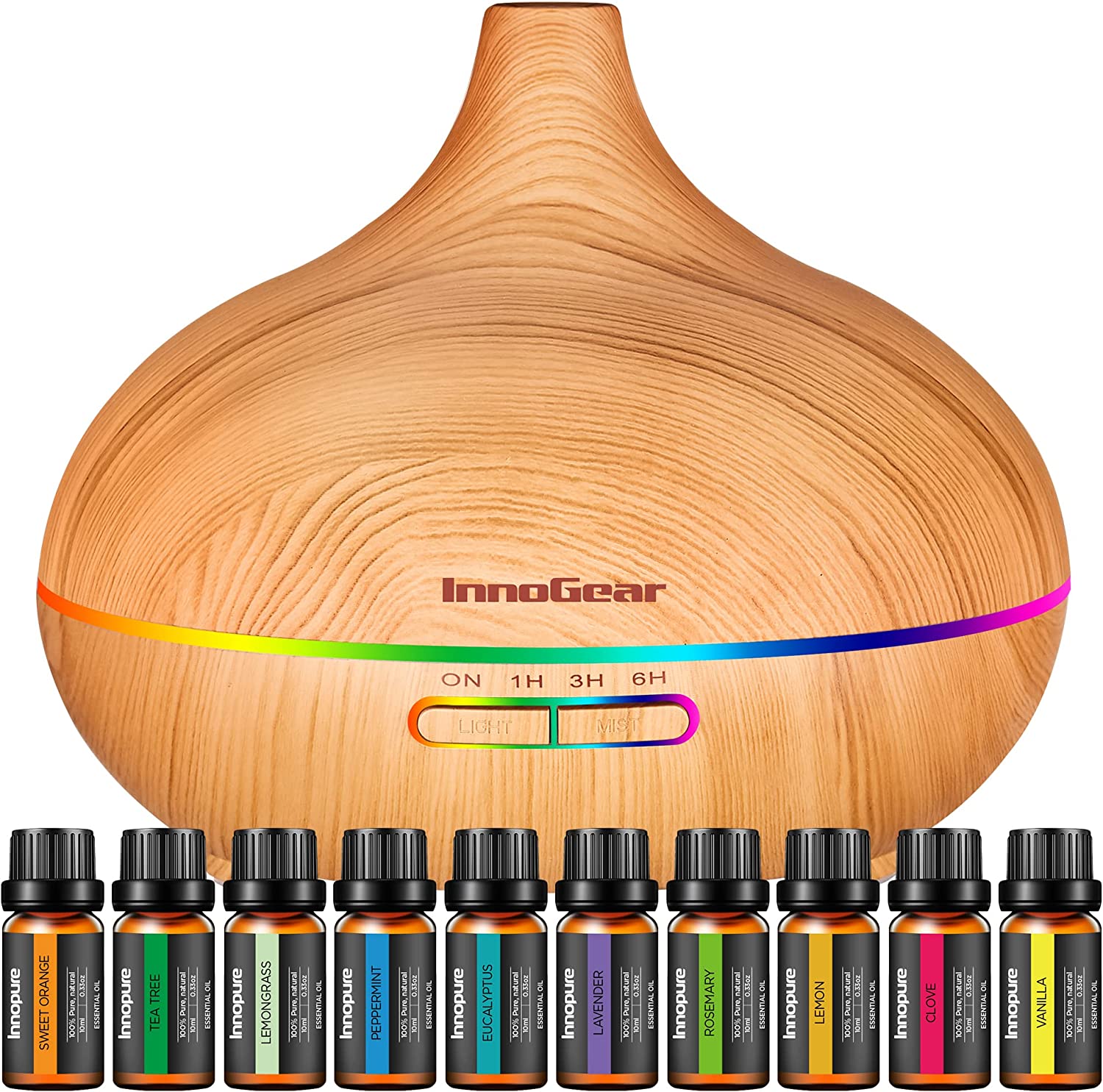 Innogear Essential Oil Diffuser, the perfect mindful gift for a friend or relative